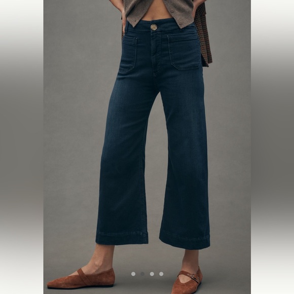 Maeve Denim - Anthropology Maeve Colette cropped jeans 30